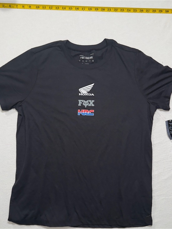 Fox Other - Fox x Honda Black Logo Short Sleeve Tee NWT